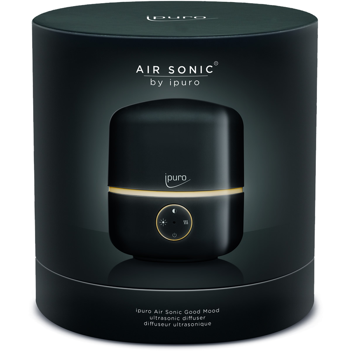 ipuro Air Sonic Aroma Diffuser, Good Mood Black - Jetzt online kaufen