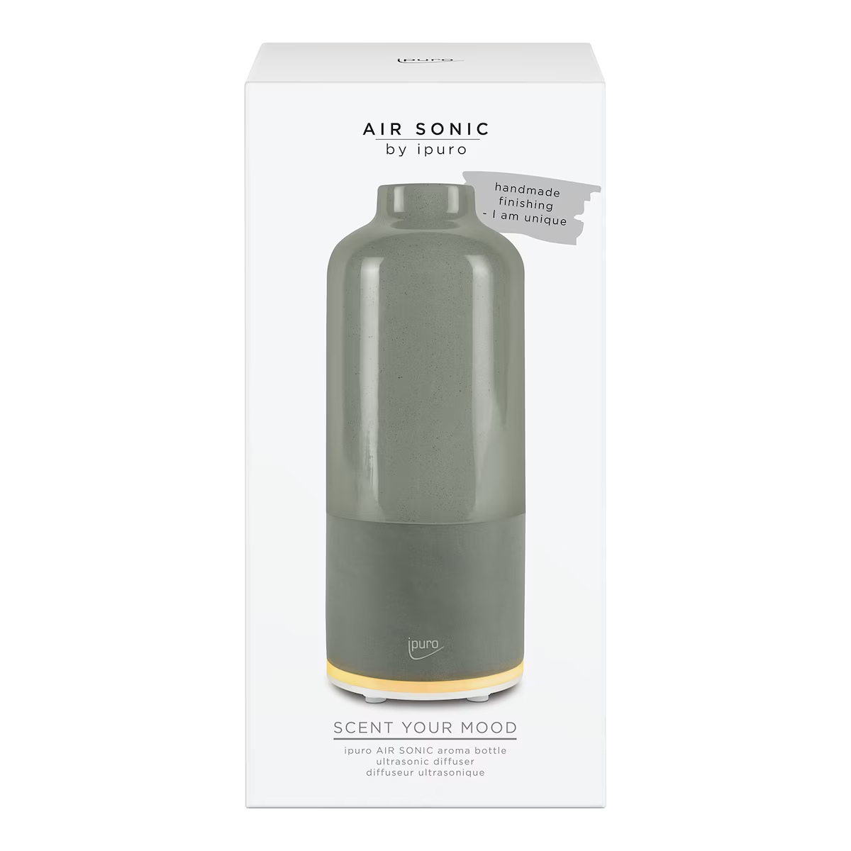 ipuro Air Sonic Aroma Diffusor, Bottle grey - Buy online now